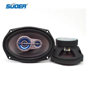 En gros haute puissance coaxial voiture 3 voies haut-parleur haut-parleurs de voiture 6x9 pouces 100W