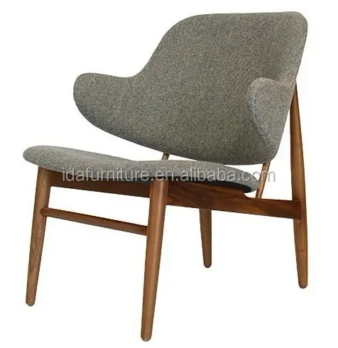 Modern salon mobilya ahşap sandalye Ib Kofod Larsen şezlong