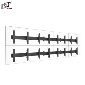 شاشات متعددة قابل للتعديل دفع الجرف التلفزيون جدار جبل لمدة ستة أجهزة التلفاز - Product Image 5
