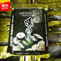 Sushi Nori Algas Orgânica certificada Top Fábrica 100 Folhas de Ouro