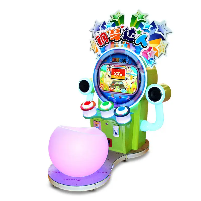 Hotselling Piano Talent Coin Operated Arcade Amusement Kids Music Game Machine For Sale