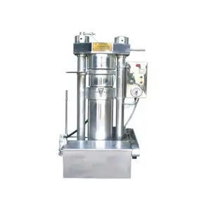 automatic small hydraulic cold press olive/avocado/shea nut oil extraction machine