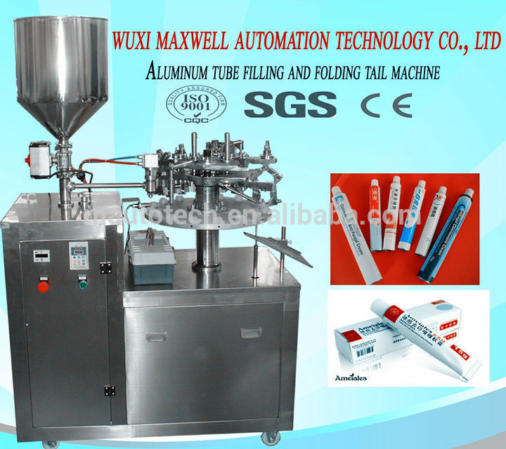 JGF collapsible tube filling machinery