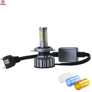 Weiyao mejor venta de productos led faro V18s <span class=keywords><strong>4</strong></span> lados COB chips auto faro Bluetooth venta al <span class=keywords><strong>por</strong></span> mayor - Product Image 2