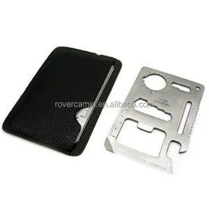 <span class=keywords><strong>Couteau</strong></span> <span class=keywords><strong>de</strong></span> poche en acier inoxydable pour cartes <span class=keywords><strong>de</strong></span> crédit, chasse en plein air, survie, Camping - Product Image 1