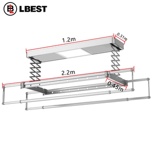 Télé<span class=keywords><strong>commande</strong></span> automatique télescopique vêtements cintres à linge en gros - Product Image 1