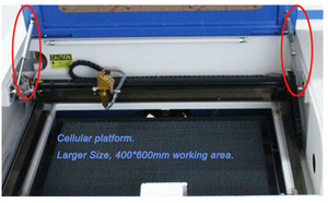 Cortador láser de alta calidad 4060 6040 con el envío eje giratorio - Product Image 6