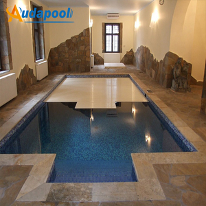 <span class=keywords><strong>2018</strong></span> elettrico elettronico di plastica dura piscina copre copertura automatica doghe IP68 Impermeabile - Product Image 3