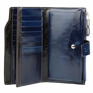 <span class=keywords><strong>Portafoglio</strong></span> da Polso in <span class=keywords><strong>Vera</strong></span> <span class=keywords><strong>Pelle</strong></span> con Cerniera e Protezione RFID per Donne - Product Image 3