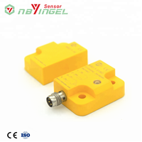 Interruptor magnético de seguridad sin contacto, distancia de trabajo de 3mm/6mm/8mm, 2 contacto de caña (1N/C 1N/O contacto)