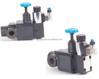 Válvula de Alivio Solenoide Modular para Control de Aceite, 300 Bar, 100C, Conexión Roscada - Modelos YFEH-B20H/YFEH-B32H/YFDH-F50H
