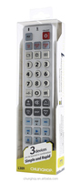 Télécommande universelle Chunghop L309 Learning TV, télécommande Nobel TV pour TV, DVD, SAT