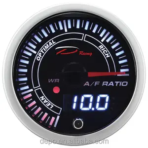 52mm Air / Fuel Ratio SLD Series Stepper Motor Auto Racing Gauge