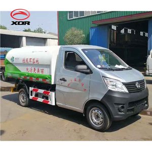 3cbm Mini thủy lực đổ kín loại nhỏ CuộN ra khỏi nhà sản xuất xe tải rác - Product Image 5