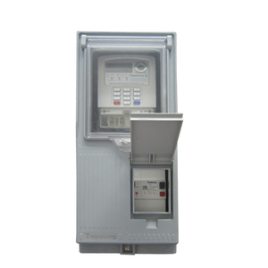 Boîte de <span class=keywords><strong>compteur</strong></span> d'énergie électrique monophasé, clavier à couvercle Transparent, pré-planté, avec disjoncteur et fusibles - Product Image 6