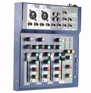 Bộ Trộn Âm Thanh Giao Diện 4 Kênh/Bộ Trộn Công Suất Âm Thanh Chuyên Nghiệp/Bộ Trộn Âm Thanh Âm Thanh Kỹ Thuật Số USB - Product Image 5