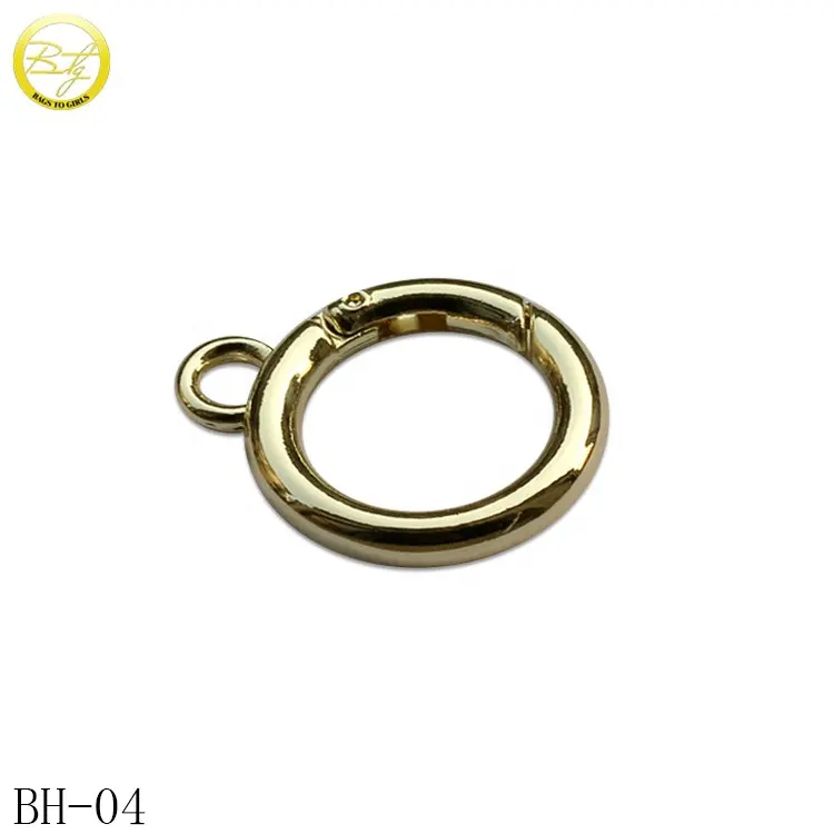 Fashion metal clips hook buckle decorated bag fitting for leather bags