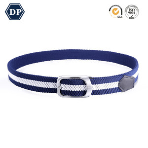 Ceintures en tissu 3521 pour hommes avec sangle en <span class=keywords><strong>corde</strong></span> <span class=keywords><strong>tressée</strong></span> pour <span class=keywords><strong>homme</strong></span>, <span class=keywords><strong>ceinture</strong></span> en cuir tissée élastique pour pantalon, boucle en alliage - Product Image 4