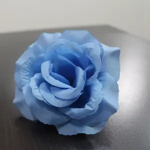 Factory Artificial Silk Rose Flower Head Artifical Flower Head for Wedding Decoration