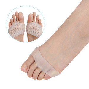 Solette Ortopediche in Gel di Silicone Medico Antiscivolo, Cuscinetti <span class=keywords><strong>per</strong></span> l'Avampiede, Mezze Solette <span class=keywords><strong>per</strong></span> <span class=keywords><strong>Scarpe</strong></span> con Tacco Alto, Sollievo dal <span class=keywords><strong>Dolore</strong></span> - Product Image 3