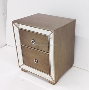 เตียงกระจกเงาหุ้มเบาะสำหรับชุดเฟอร์นิเจอร์ห้องนอนเต็ม/ควีน/คิง - Product Image 6