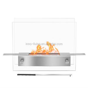 Cheminée au <span class=keywords><strong>bio</strong></span>éthanol en verre de style moderne pour table - Product Image 5