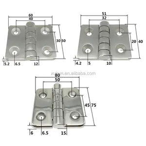 304 Stainless Steel Precision Casting Heavy Hinge Mechanical equipment hinge Heavy Hinge of Container Truck