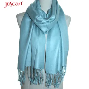 korea wholesale pure shawls price and scarves solid embossing pashmina shawl buyer