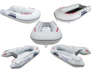Pesca barato portátil fácil configurar juego de bote inflable con remos de aluminio y bomba de <span class=keywords><strong>aire</strong></span> de alto rendimiento - Product Image 2