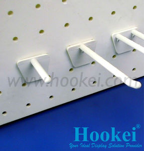 Supermarket White Plastic Pegboard <b>Hooks</b> ABS <b>Display</b> Hanging <b>Hook</b> Accessories for Store Office - Product Image 2