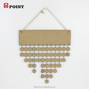Legno FAI DA TE Compleanno Promemoria Bordo appeso Targa Iscriviti Famiglia e Gli Amici Calendario - Product Image 4