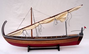 DHONI-decoración artesanal de barco, decoración de madera - Product Image 3