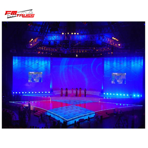 4x4ft <span class=keywords><strong>1x2m</strong></span> थोक ajustable चरण मोबाइल चरण foldable ग्लास स्टेज बिक्री पर - Product Image 4