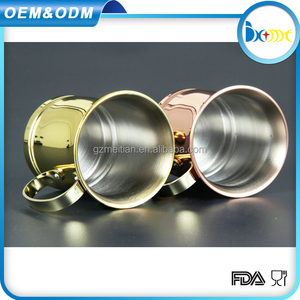 Acero inoxidable cóctel moscú mula <span class=keywords><strong>taza</strong></span> 100% <span class=keywords><strong>de</strong></span> cobre - Product Image 4