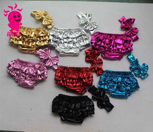 2015 color sólido bebé bombacho de algodón de venta al por mayor de fundas de pañales de bebé para niños - Product Image 1