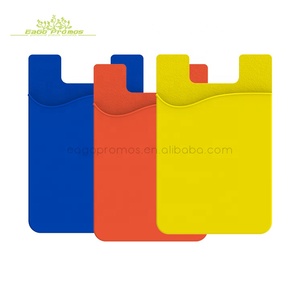 2026 Top Quality Cheap Price <strong>Handy</strong> Adhesive Cell Phone <strong>Holder</strong> Silicone Cell Phone Card Wallet for Promotion - Product Image 3
