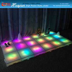 Pista de baile led luz colorida de plástico paneles iluminando - Product Image 3