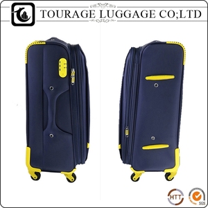 Plier Noir Cargo Transporteur Deux Laïcs <span class=keywords><strong>4</strong></span> Roue Double Zipper Bagages Sac - Product Image 6