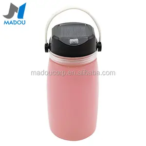 Usb-разъем Madou, солнечная Светодиодная лампа для кемпинга, Спортивная бутылка для воды