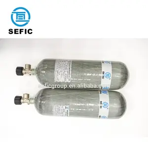 Kohlefaser-Verbund gasflasche 12l Kohle faser 300 bar Luft flasche Argentinien