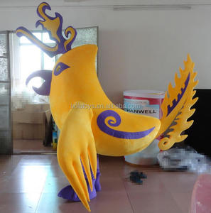 Disfraz de Mascota Hola Yellow Phoenix/Disfraz de Mascota - Product Image 3