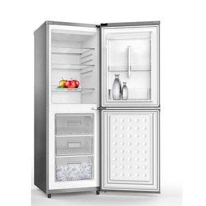 Refrigerador de 160L con Congelador Inferior, Doble Puerta, Sin Escarcha, para <span class=keywords><strong>Casa</strong></span> u Hotel, Color Blanco, Precio Bajo - Product Image 4