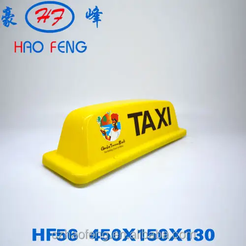 Taxi tetto segni led auto lampade pubblicità taxi led topper segno