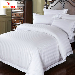 Hôtel de luxe king size neige blanc arabie saoudite ensemble de literie 100% coton - Product Image 3