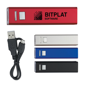 ULcertified קידום <span class=keywords><strong>2200mah</strong></span> אלומיניום כיכר שפתון צורת חיצוני סוללה מטען לוגו מותאם אישית נייד USB נייד כוח בנק - Product Image 3