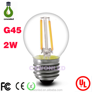 LED Filament E27 Đèn, AC110-220V G45 2W 4W Led Bulb Filament - Product Image 3