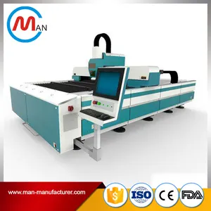 Cnc 500 w 1000 w 1530 láser de fibra máquina de corte de metal precio