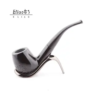 Yiwu Erliao new arrival hot selling pipe high quality wood pipe smoking