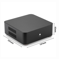 RGeek-funda de aluminio L65 para ordenador, HTPC, USB 3,0, HTPC, Mini ITX