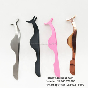 Opp emballage personnalisé privé étiquette rose or <span class=keywords><strong>cils</strong></span> extension <span class=keywords><strong>kit</strong></span> pince à épiler pour <span class=keywords><strong>cils</strong></span> - Product Image 2